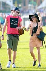 SARAH HYLAND at 2015 Coachella Music Festival, Day 1