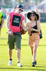 SARAH HYLAND at 2015 Coachella Music Festival, Day 1