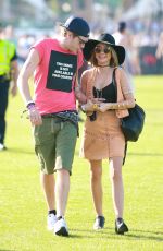 SARAH HYLAND at 2015 Coachella Music Festival, Day 1