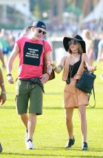 SARAH HYLAND at 2015 Coachella Music Festival, Day 1