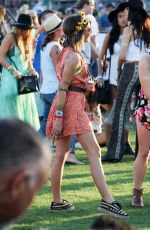 SARAH HYLAND at 2015 Coachella Music Festival, Day 2