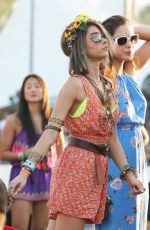 SARAH HYLAND at 2015 Coachella Music Festival, Day 2