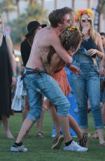 SARAH HYLAND at 2015 Coachella Music Festival, Day 2