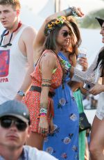 SARAH HYLAND at 2015 Coachella Music Festival, Day 2