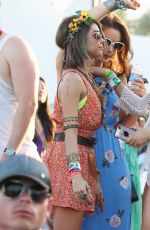SARAH HYLAND at 2015 Coachella Music Festival, Day 2