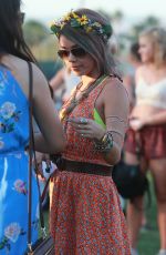 SARAH HYLAND at 2015 Coachella Music Festival, Day 2