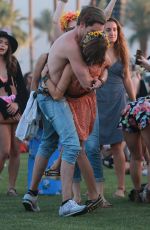 SARAH HYLAND at 2015 Coachella Music Festival, Day 2