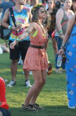 SARAH HYLAND at 2015 Coachella Music Festival, Day 2