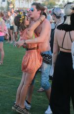 SARAH HYLAND at 2015 Coachella Music Festival, Day 2