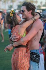 SARAH HYLAND at 2015 Coachella Music Festival, Day 2