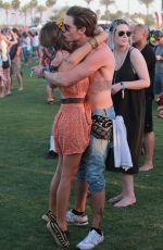 SARAH HYLAND at 2015 Coachella Music Festival, Day 2