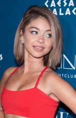 SARAH HYLAND at Omnia Nightclub Grand Opening Weekend in Las Vegas