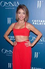 SARAH HYLAND at Omnia Nightclub Grand Opening Weekend in Las Vegas