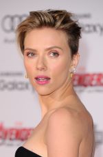 SCARLETT JOHANSSON at Avengers: Age of Ultron Premiere in Hollywood