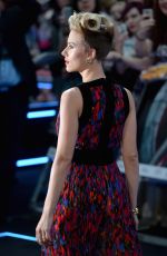 SCARLETT JOHANSSON at Avengers: Age of Ultron Premiere in London