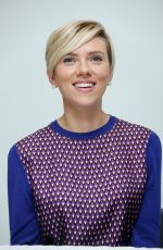 SCARLETT JOHANSSON at Avengers: Age of Ultron Press Conference in Burbank
