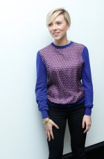 SCARLETT JOHANSSON at Avengers: Age of Ultron Press Conference in Burbank