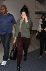 SELENA GOMEZ Arrives at Los Angeles International Airport