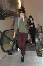 SELENA GOMEZ Arrives at Los Angeles International Airport