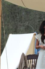 SELENA GOMEZ at In Dubious Battle Set in Georgia