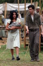 SELENA GOMEZ at In Dubious Battle Set in Georgia