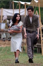 SELENA GOMEZ at In Dubious Battle Set in Georgia
