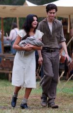 SELENA GOMEZ at In Dubious Battle Set in Georgia