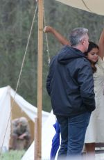 SELENA GOMEZ at In Dubious Battle Set in Georgia