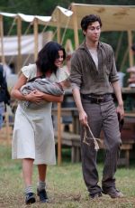 SELENA GOMEZ at In Dubious Battle Set in Georgia