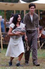 SELENA GOMEZ at In Dubious Battle Set in Georgia