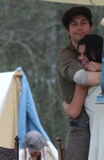 SELENA GOMEZ at In Dubious Battle Set in Georgia
