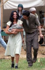 SELENA GOMEZ at In Dubious Battle Set in Georgia
