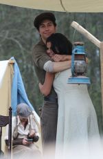 SELENA GOMEZ at In Dubious Battle Set in Georgia