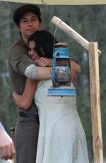 SELENA GOMEZ at In Dubious Battle Set in Georgia