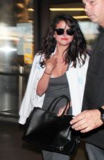 SELENA GOMEZ at LAX Airport in Los Angeles 04/19/2015