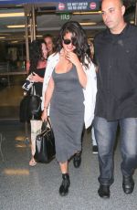 SELENA GOMEZ at LAX Airport in Los Angeles 04/19/2015