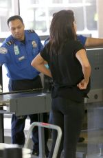 SELENA GOMEZ at Los Angeles International Airport 04/28/2015