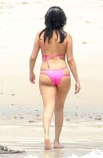 SELENA GOMEZ in Bikini at a Beach in Mexico