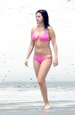 SELENA GOMEZ in Bikini at a Beach in Mexico