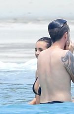 SELENA GOMEZ in Bikini at a Beach in Mexico