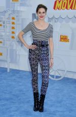 SHAILENE WOODLEY at 2015 MTV Movie Awards in Los Angeles