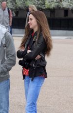 SHAILENE WOODLEY on the Set of Oliver Stone