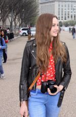 SHAILENE WOODLEY on the Set of Oliver Stone