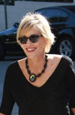 SHARON STONE Arrives at The Sunset Marquis Hotel
