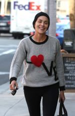 SHARON STONE Out and About in Beverly Hills 04/20/2015