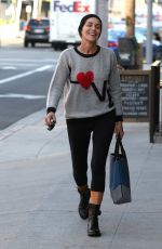 SHARON STONE Out and About in Beverly Hills 04/20/2015