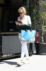 SHARON STONE Out for Lunch in Beverly Hills