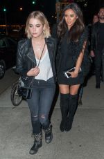 SHAY MITCHELL, ASHLEY BENSON and TROIAN BELLISARIO Out for Shay