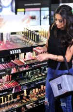 SHAY MITCHELL Shopping at Sephora in Los Angeles