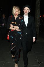 SIENNA MILLER at American Buffalo Press Night in London